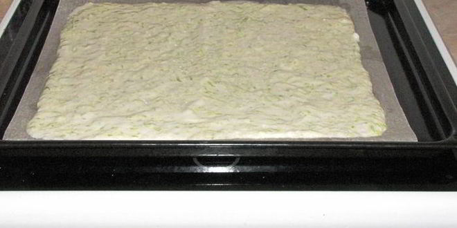 Рецепт кабачкового рулета с творожной начинкой