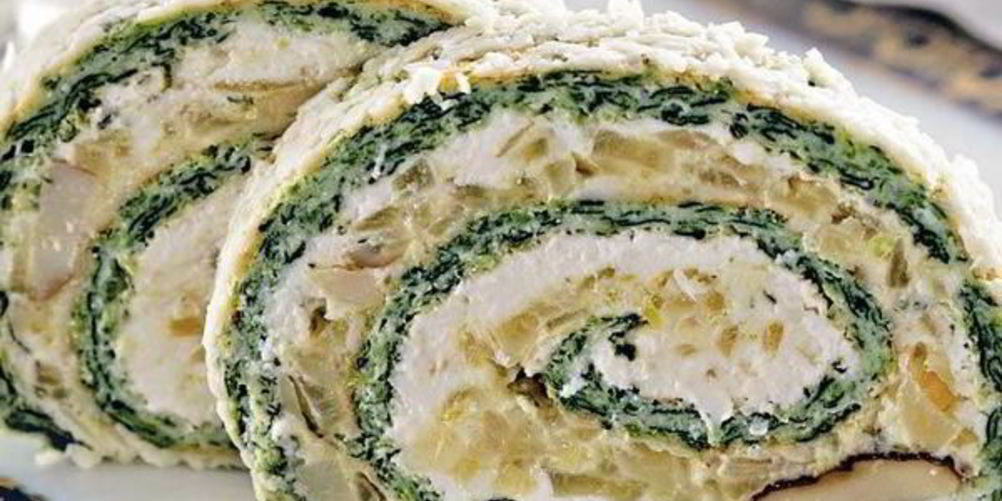 Как приготовить куриный рулет с мягким сыром