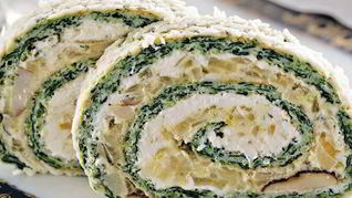 Рецепт Куриного рулета с мягким сыром