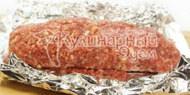 Рецепт мясного рулета с грибами