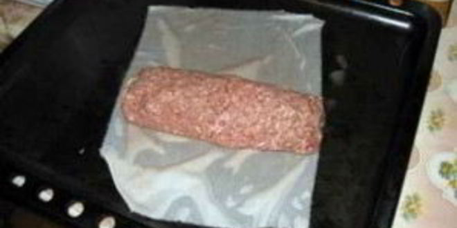 Рецепт мясного рулета с макаронами