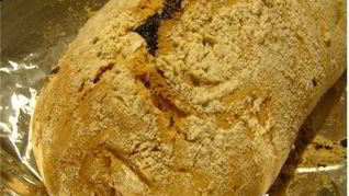 Рецепт Песочного рулета с черной смородиной