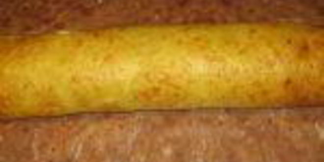 Рецепт праздничного сырного рулета