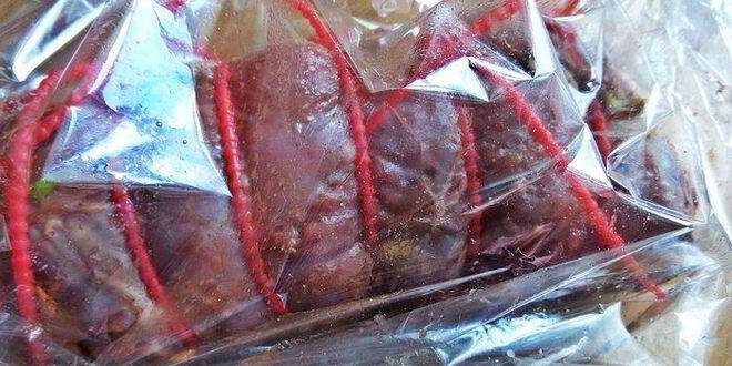 Рецепт рулета из говядины с овощами в мультиварке