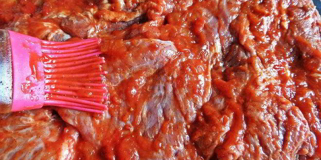 Рецепт рулета из говядины с овощами в мультиварке