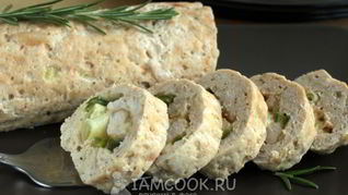 Рецепт Рулета из куриного фарша