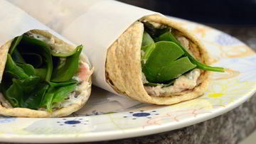 Рецепт Рулета из лаваша с семгой