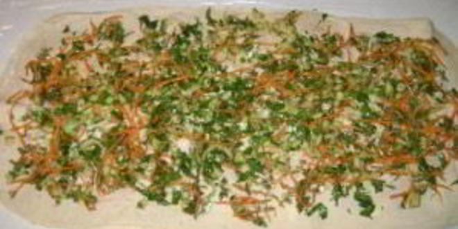 Рецепт рулета из лаваша с ветчиной и плавленым сыром