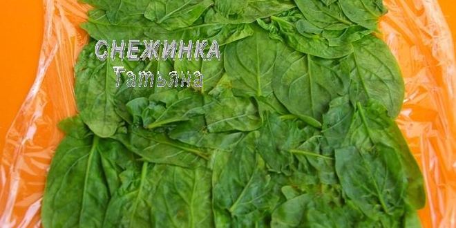Рецепт рулета из шпината с рисом и морепродуктами