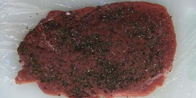 Рецепт рулета из телятины