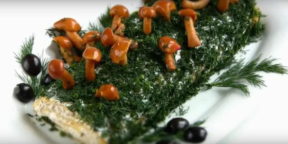Как приготовить рулет с курицей сказочное полено
