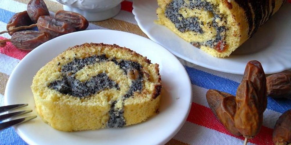 Как приготовить рулет с маком без дрожжей