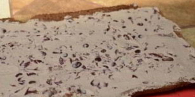 Рецепт рулета с вишней