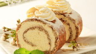 Рецепт Рулета со сгущенкой