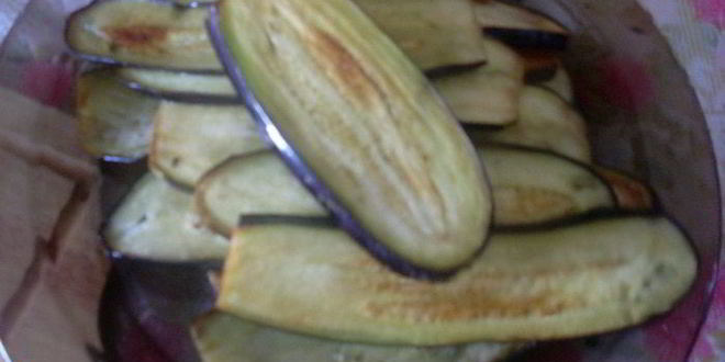 Рецепт рулетиков из баклажанов