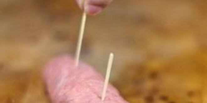 Рецепт рулетиков из телятины