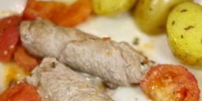 Рецепт рулетиков из телятины