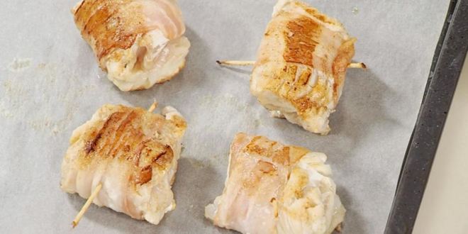 Рецепт рулетиков из трески