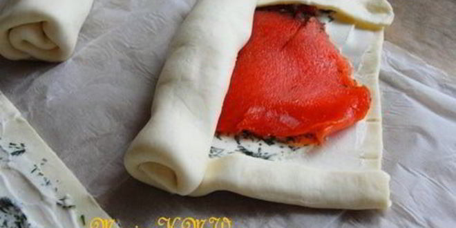 Рецепт рулетиков с семгой