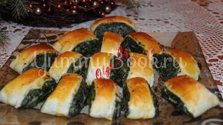 Рецепт Рулетиков со шпинатом