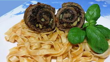 Рецепт Рулетов из говядины по-неаполитански