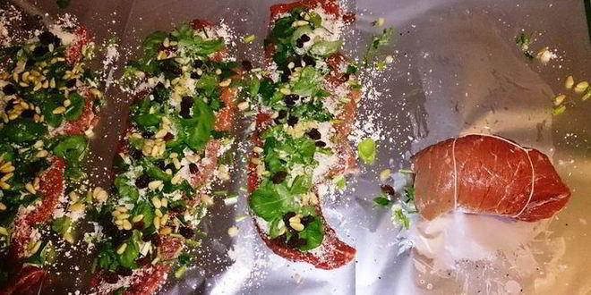 Рецепт рулетов из говядины по-неаполитански