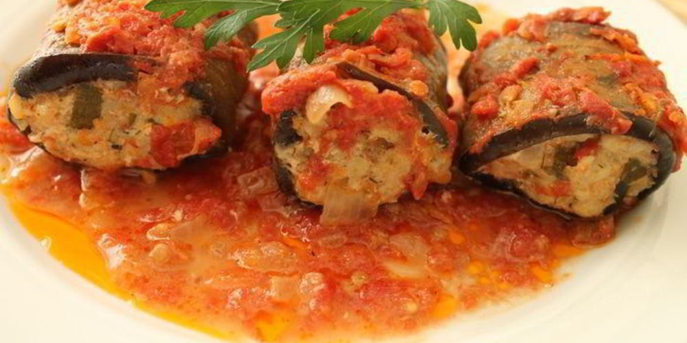 Как приготовить рыбные рулетики из баклажанов