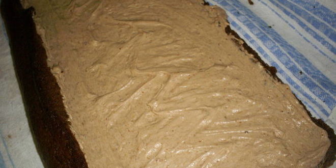 Рецепт шоколадного рулета рождественское полено