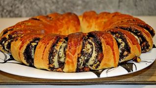 Рецепт Слоеного рулета с маком