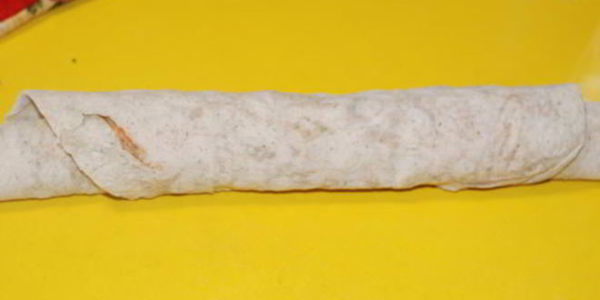 Рецепт теплых рулетиков с мясом и грибами