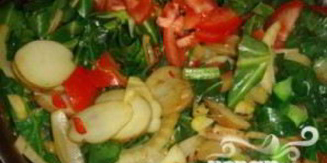 Рецепт вегетарианских рулетиков из листовой капусты