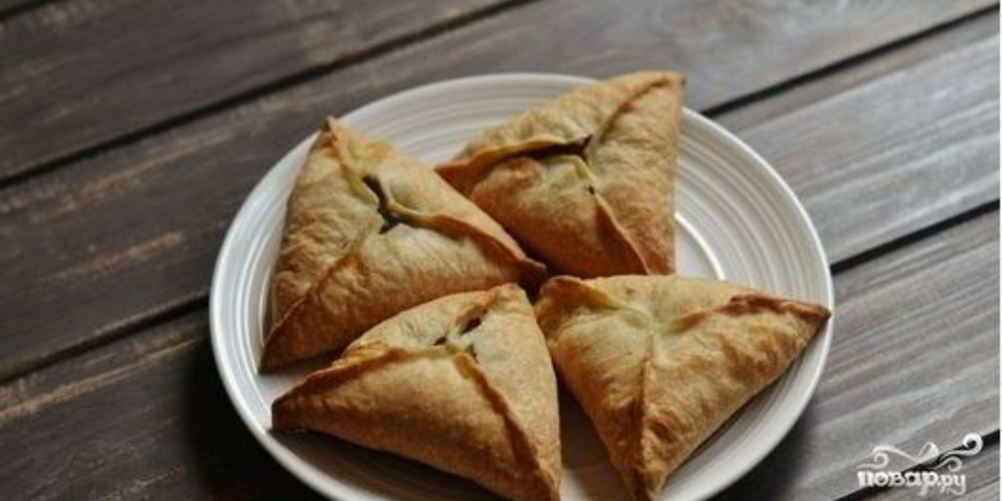 Как приготовить самсу из слоеного дрожжевого теста