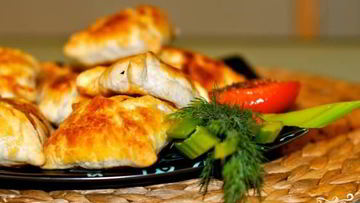 Рецепт Самсы из слоеного теста