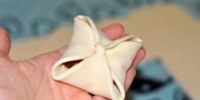 Рецепт самсы из слоеного теста