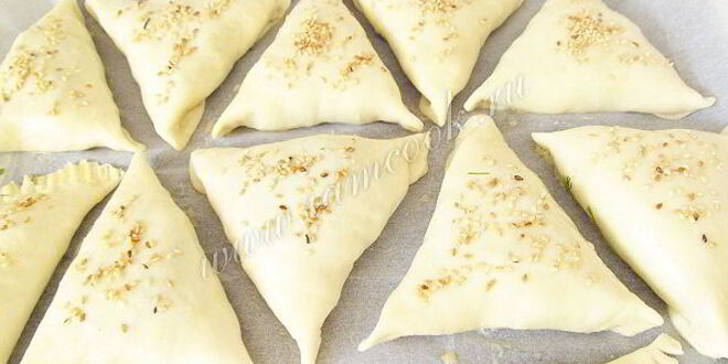 Рецепт самсы с брынзой и зеленью