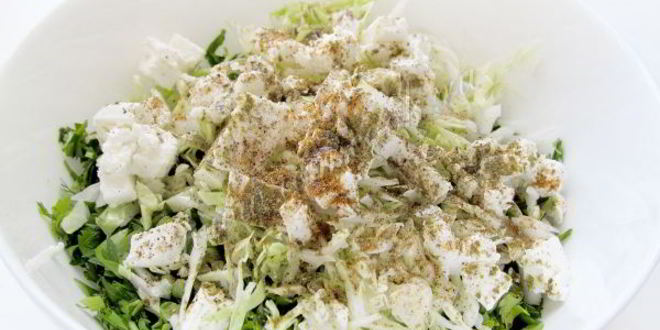 Рецепт самсы с брынзой и зеленью