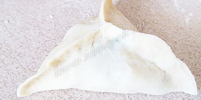 Рецепт самсы с брынзой и зеленью