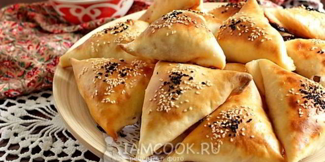 Рецепт самсы с говядиной и луком
