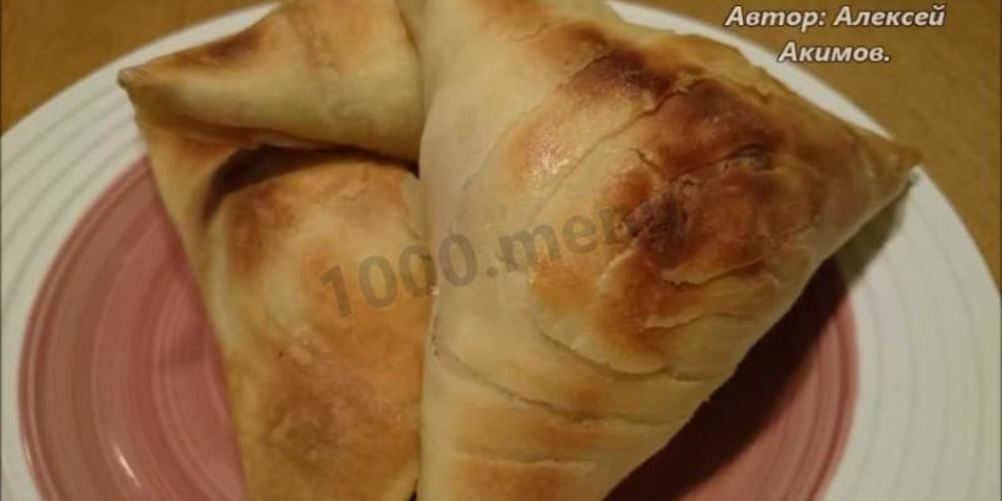 Как приготовить самсу с мясным фаршем тимьяном и чабрецом