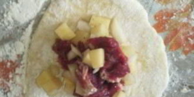 Рецепт самсы с мясом и картошкой