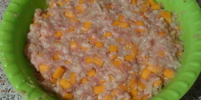 Рецепт самсы с мясом и тыквой