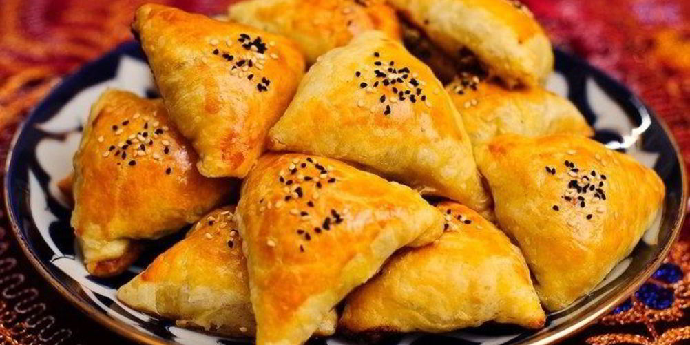 Как приготовить самсу с тыквой из слоеного теста