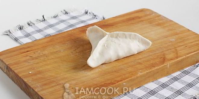 Рецепт самсы с тыквой на готовом слоеном тесте