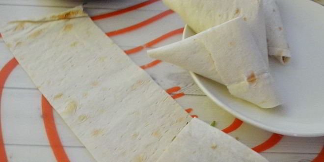 Рецепт самсы в лаваше