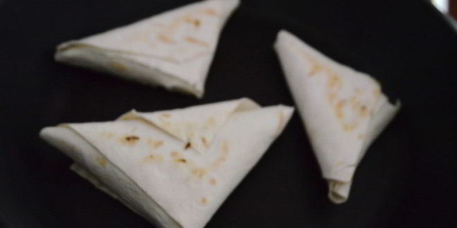 Рецепт самсы в лаваше