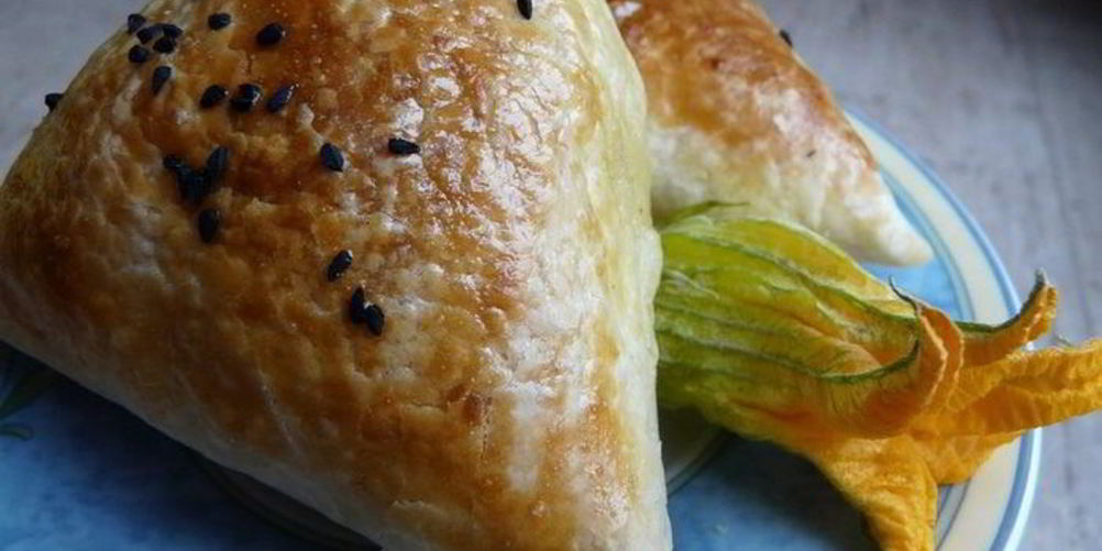 Как приготовить слоеную самсу с тыквой