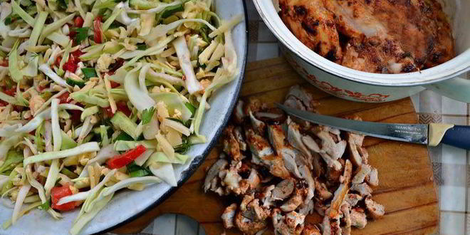 Рецепт дачной шаурмы на гриле