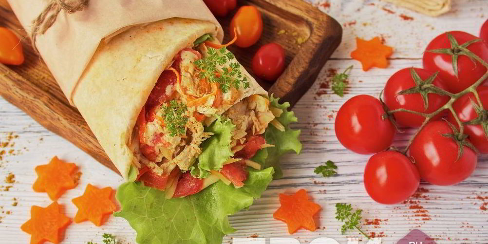 Как приготовить домашнюю шаурму с курицей