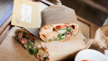 Рецепт Овощной шаурмы