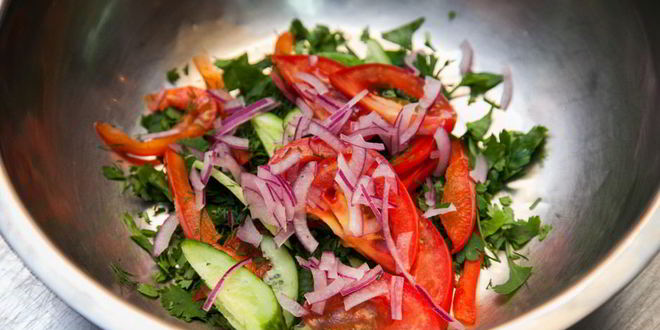 Рецепт овощной шаурмы